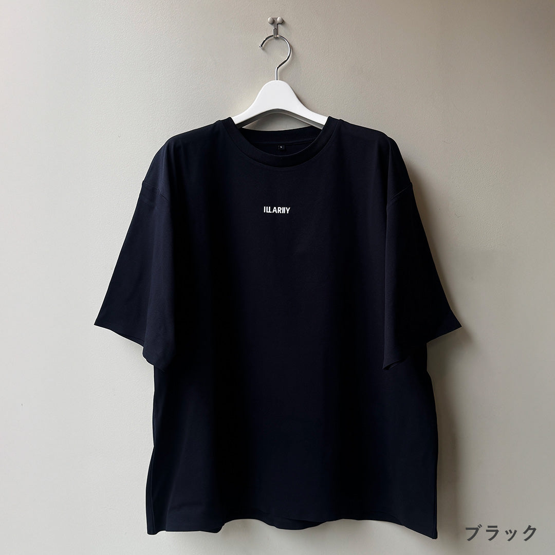大人の“きちんと見え”ドレスTシャツ 【ブラック】